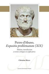 Pietro dâAbano, Expositio problematum (XIX)